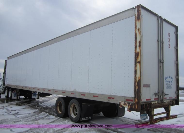 image for item 3050 1998 Great Dane 7411TJWA 53' dry van semi-trailer