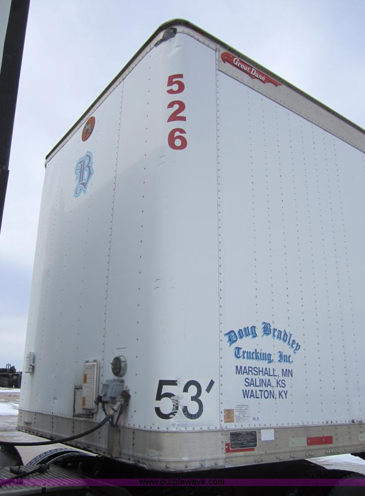 image for item 3051 1998 Great Dane 7411TJWA 53' dry van semi-trailer