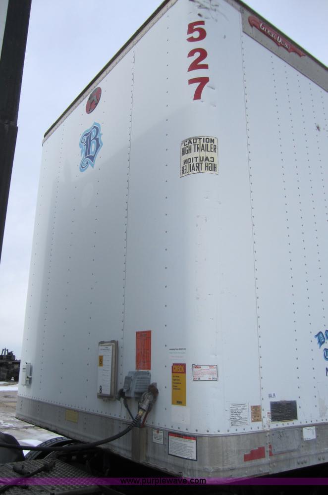 image for item 3053 1998 Great Dane 7411TJWA 53' dry van semi-trailer