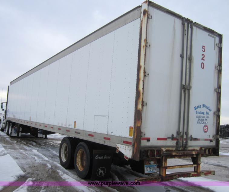image for item 3054 1998 Great Dane 7411TJWA 53' dry van semi-trailer