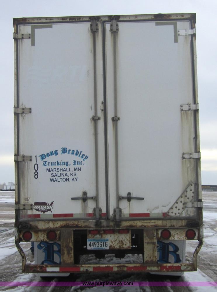 image for item 3055 1999 Wabash 53' dry van semi-trailer
