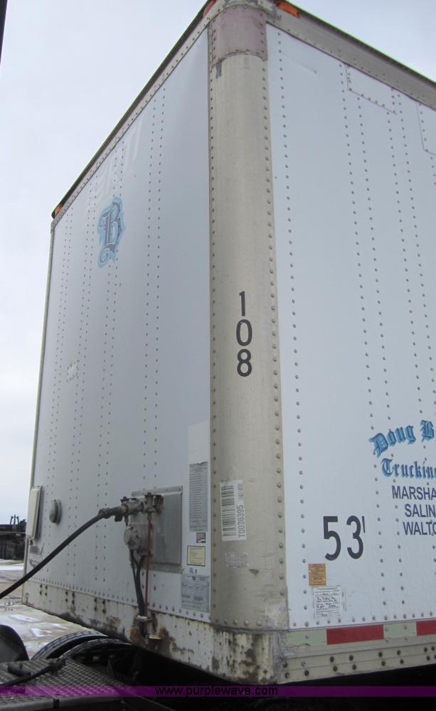 image for item 3055 1999 Wabash 53' dry van semi-trailer