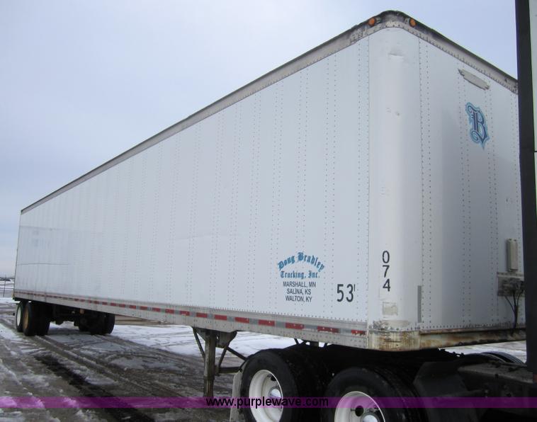 image for item 3056 1997 Trailmobile 53' dry van semi-trailer