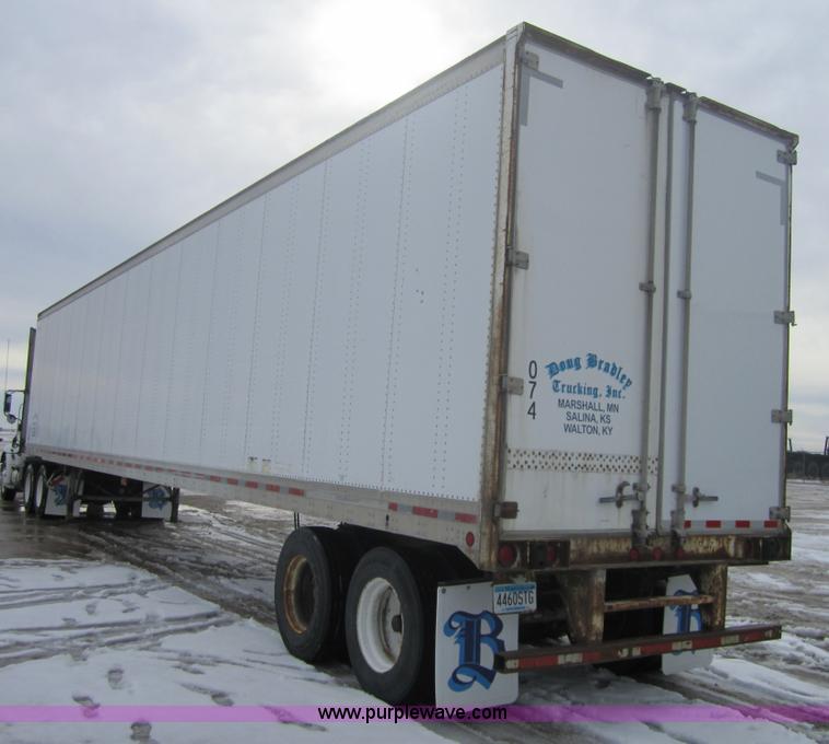 image for item 3056 1997 Trailmobile 53' dry van semi-trailer