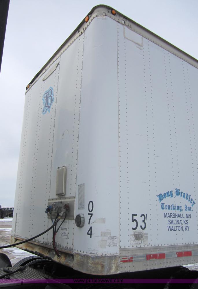 image for item 3056 1997 Trailmobile 53' dry van semi-trailer