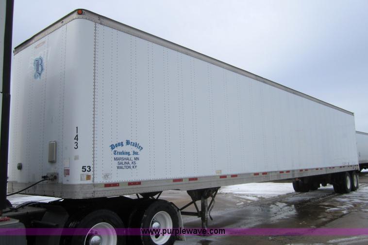 image for item 3057 2000 Trailmobile 53' dry van semi-trailer