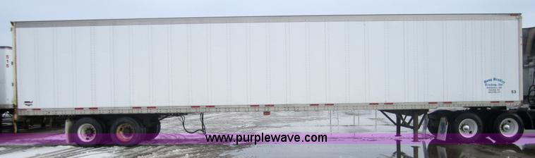image for item 3058 1999 Wabash 53' dry van semi-trailer