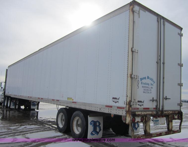 image for item 3058 1999 Wabash 53' dry van semi-trailer