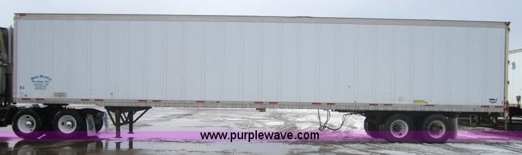 image for item 3058 1999 Wabash 53' dry van semi-trailer