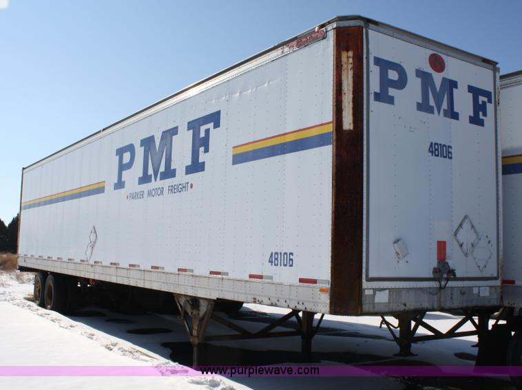 image for item 4751 1986 Great Dane dry van trailer