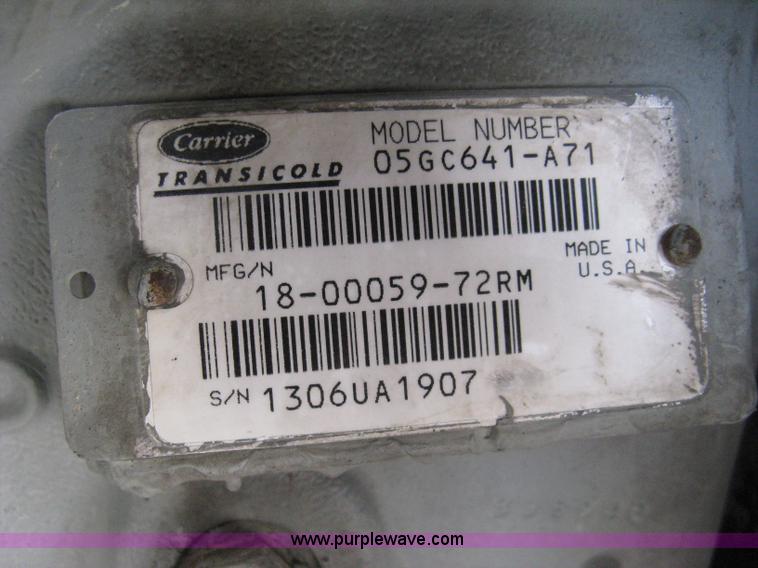 image for item 8184 Carrier Phoenix NDA93AN0-AM-0 Ultra Fresh 2 reefer unit