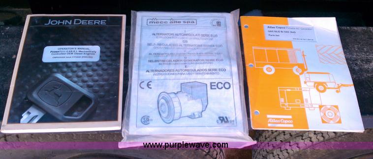 image for item 1000 Atlas Copco QAS 58JD generator