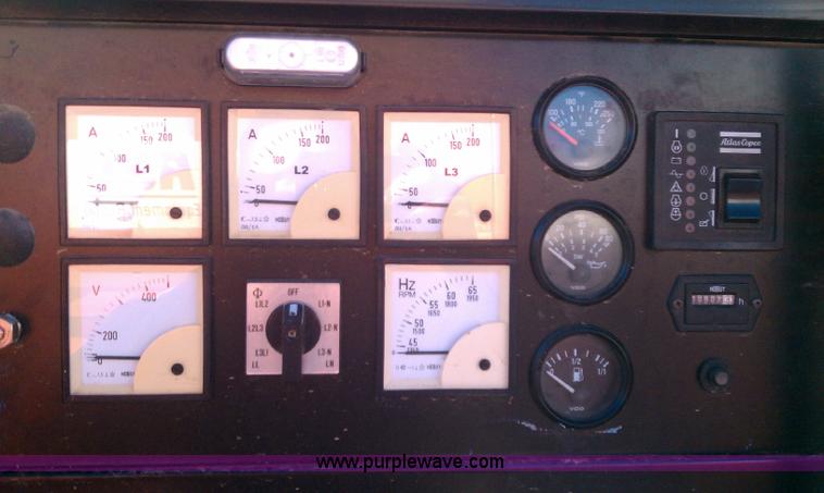 image for item 1000 Atlas Copco QAS 58JD generator