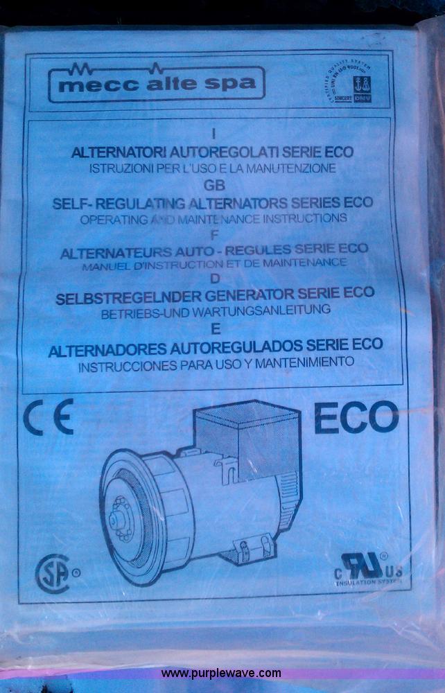 image for item 1000 Atlas Copco QAS 58JD generator