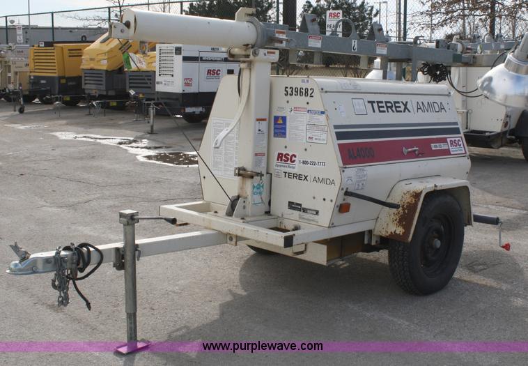 image for item 4998 2005 Terex Amida AL4000 light tower