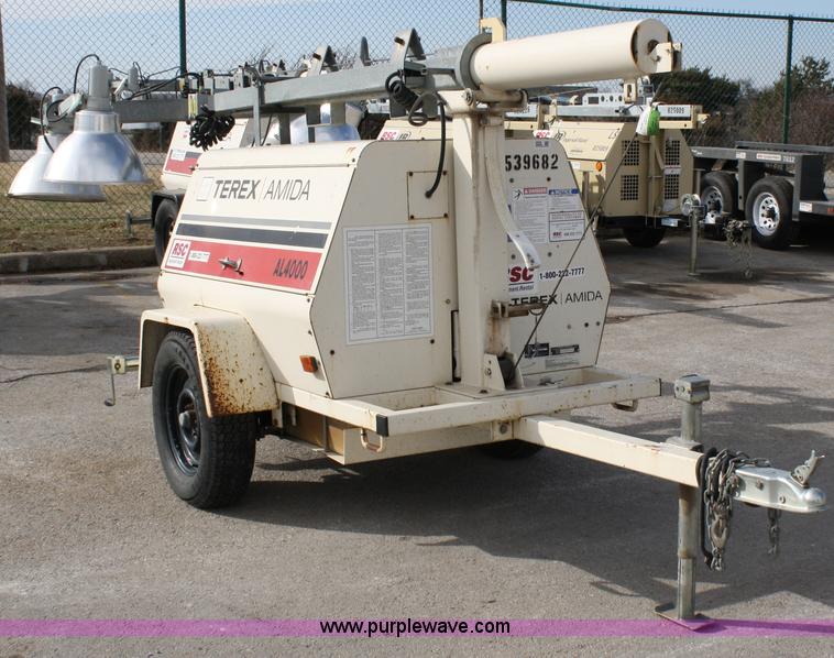 image for item 4998 2005 Terex Amida AL4000 light tower