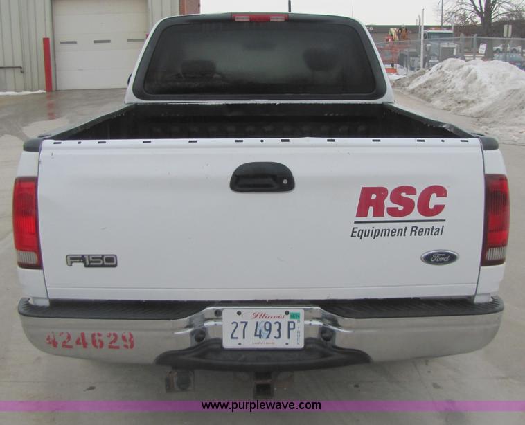 image for item 5300 2002 Ford F150 XLT supercab pickup truck