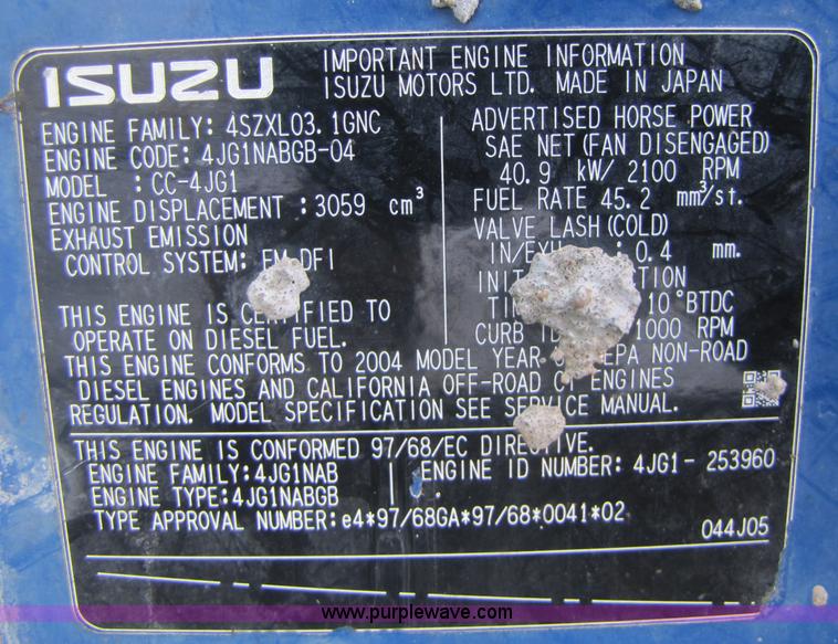 image for item 5312 2004 IHI 80NX3 excavator