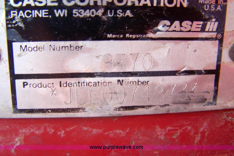 image for item 1001 1999 Case Steiger 9370 tractor