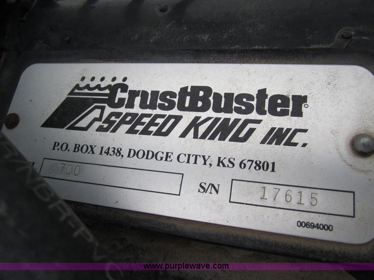 image for item 1603 CrustBuster 4740 all plant drill