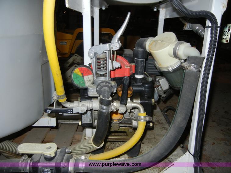 image for item 2141 100 gallon poly sprayer tank