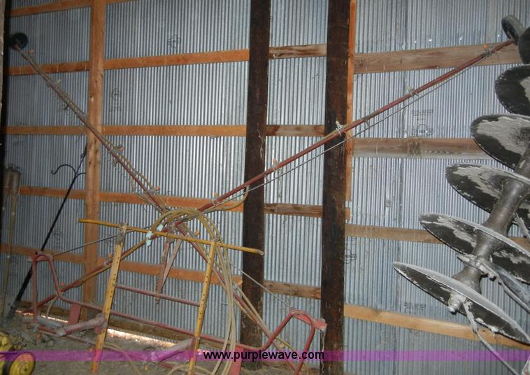 image for item 2142 200 gallon poly spray tank with agitators