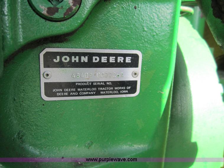 image for item 3346 1980 John Deere 4840 tractor