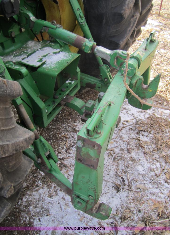 image for item 3352 1991 John Deere 4955 MFWD tractor