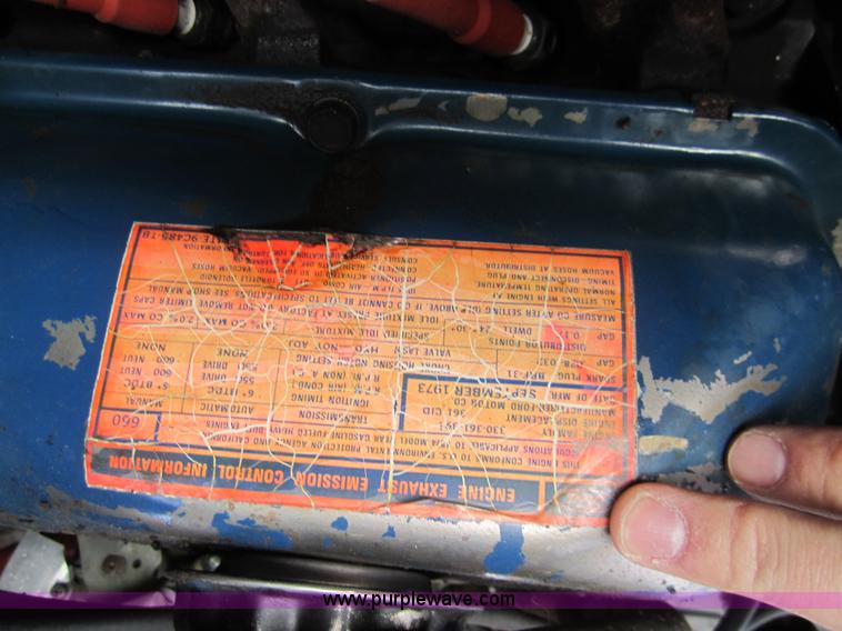 image for item 3355 1974 Ford F600 grain truck