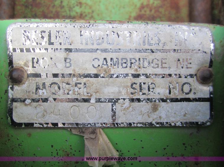 image for item 3361 Besler 2400 stalk chopper