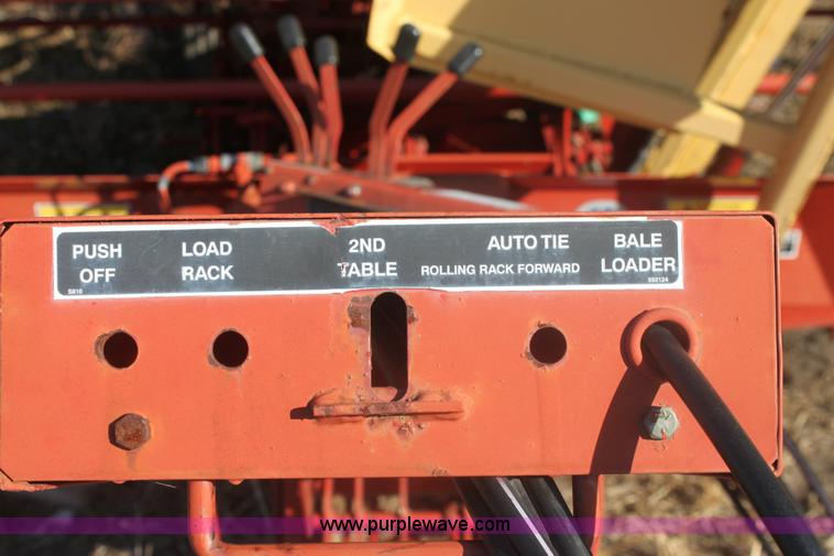 image for item 6345 2000 New Holland 1037 bale accumulator stakliner