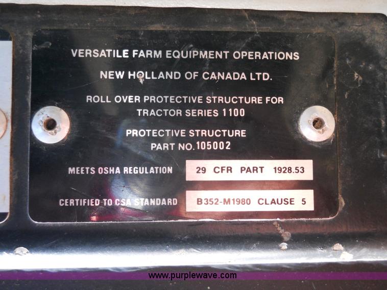 image for item 7793 1988 Versatile 936 88 4WD articulating tractor