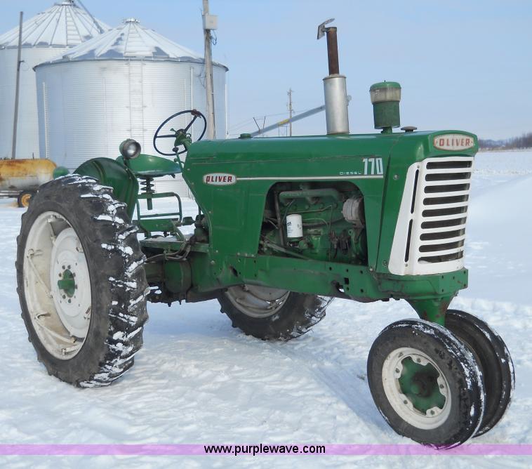 image for item 7798 Oliver 770 tractor
