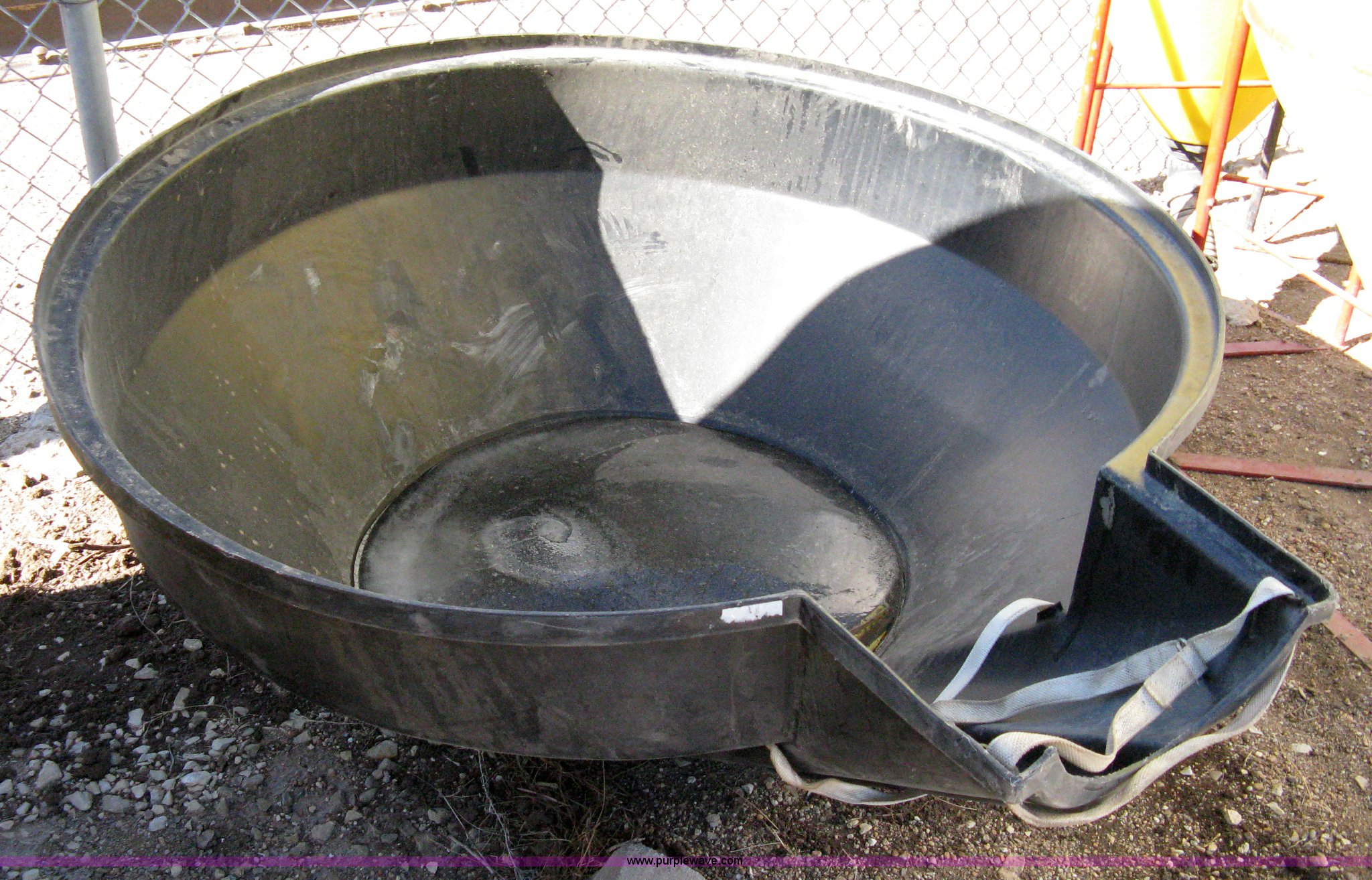 Plastic grain auger hopper in Sedgwick, KS Item 8128 sold Purple Wave