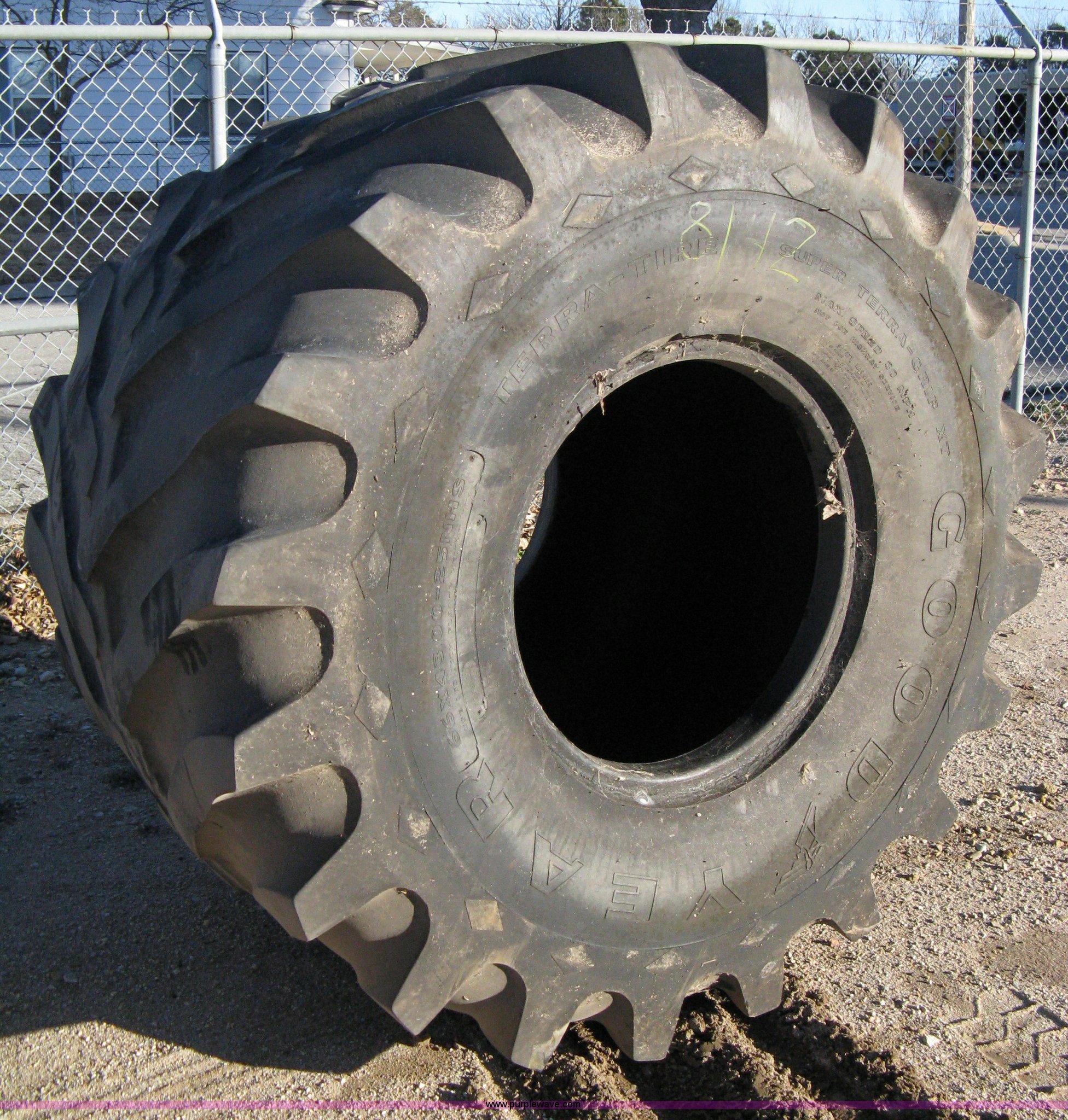 (4) Goodyear Super Terra Grip LW in Andale, KS Item 8142 sold