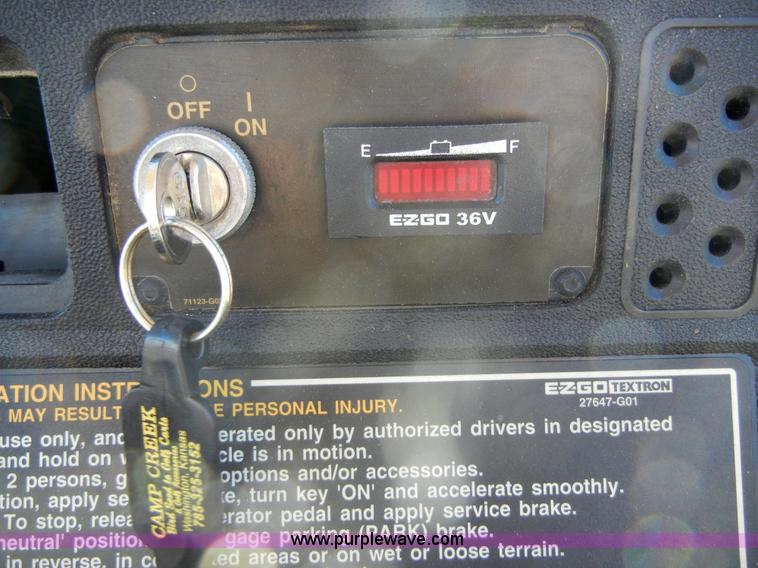 image for item 2138 Ez-Go electric golf cart