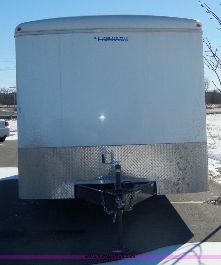 image for item 2144 2008 Doolittle 18' enclosed trailer