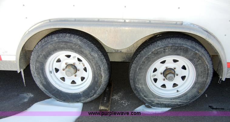 image for item 2144 2008 Doolittle 18' enclosed trailer