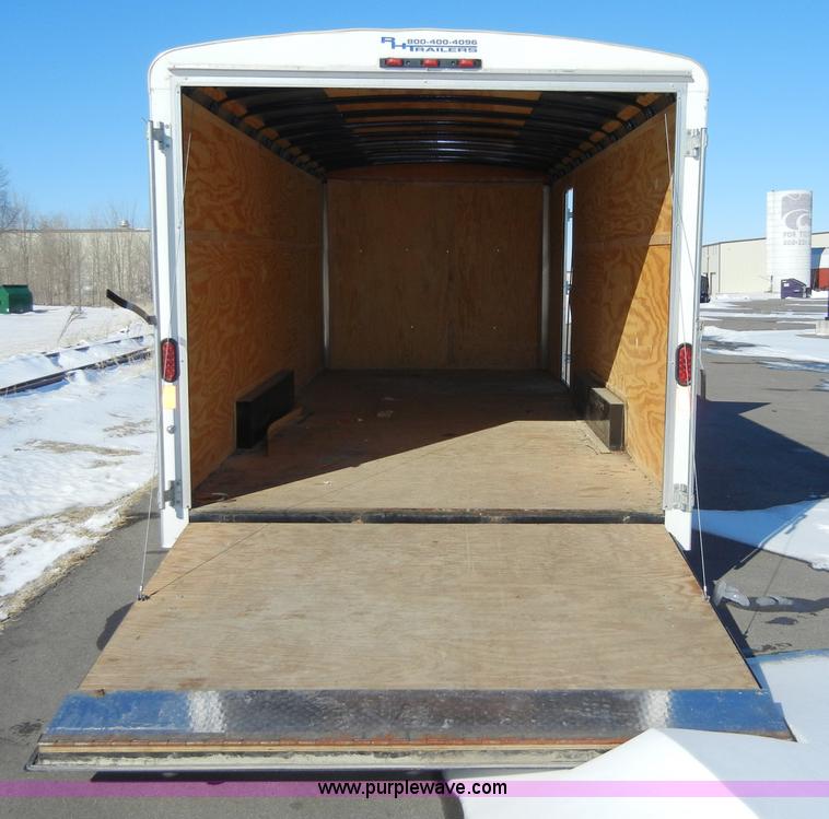 image for item 2144 2008 Doolittle 18' enclosed trailer