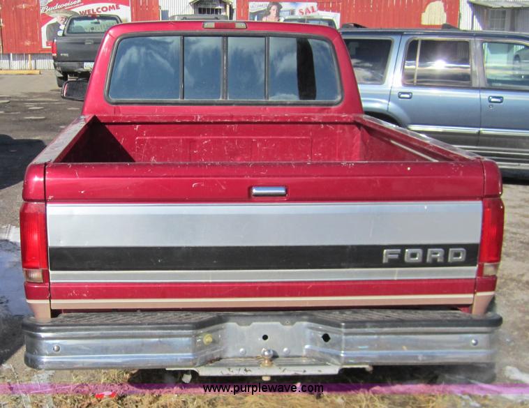 image for item 3311 1995 Ford F150 Eddie Bauer extended cab pickup truck