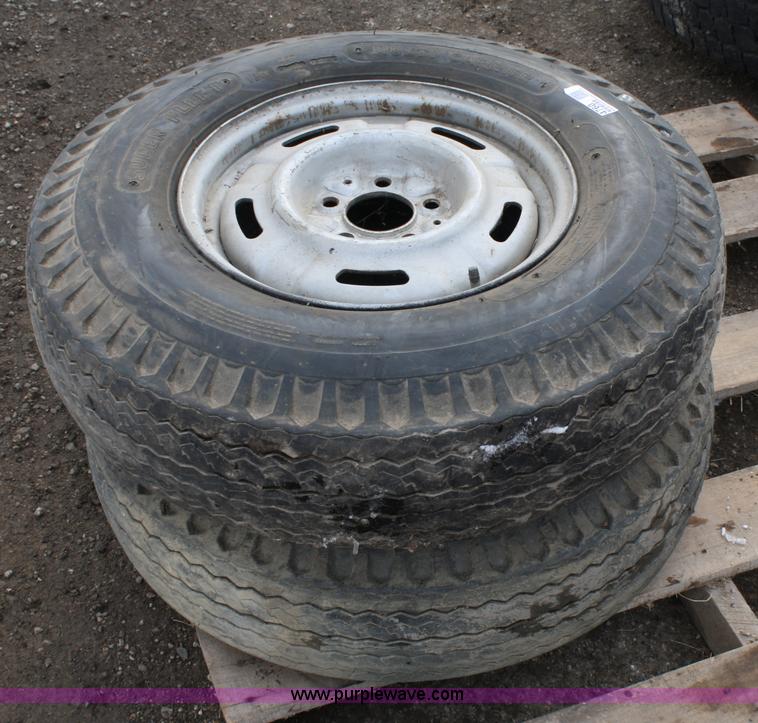 (2) 7.0015 LT used tires and wheels in Lawrence, KS Item 4760 sold