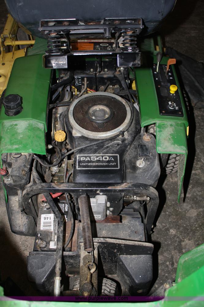 image for item 4778 1995 John Deere F525 lawn mower