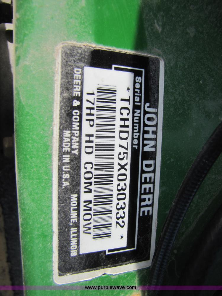 image for item 5151 John Deere Commercial 48 mower