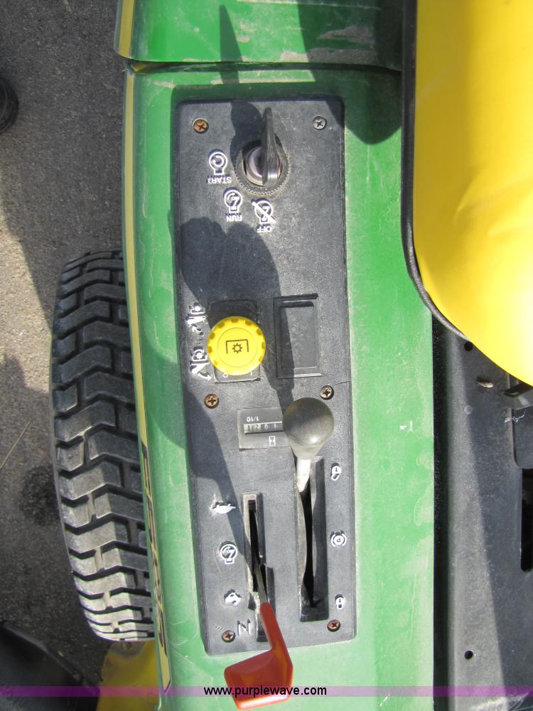 image for item 5153 John Deere F525 riding mower