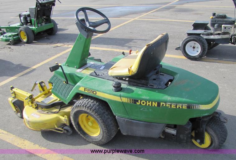 John Deere F510 riding mower in Manhattan, KS Item 5154 sold Purple