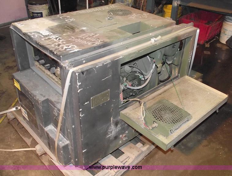 image for item 5538 Military diesel generator
