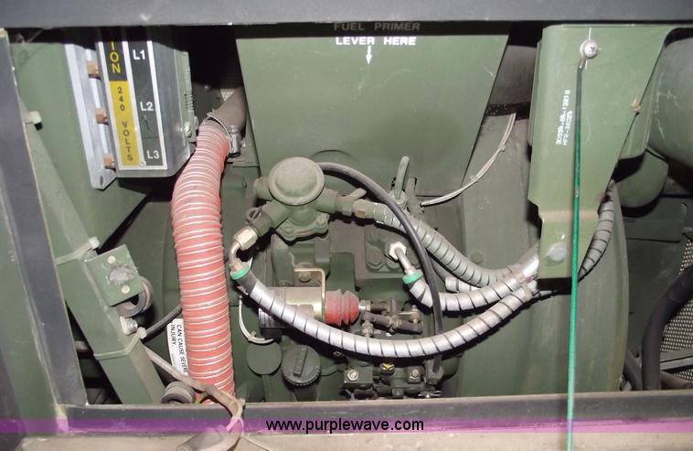 image for item 5538 Military diesel generator