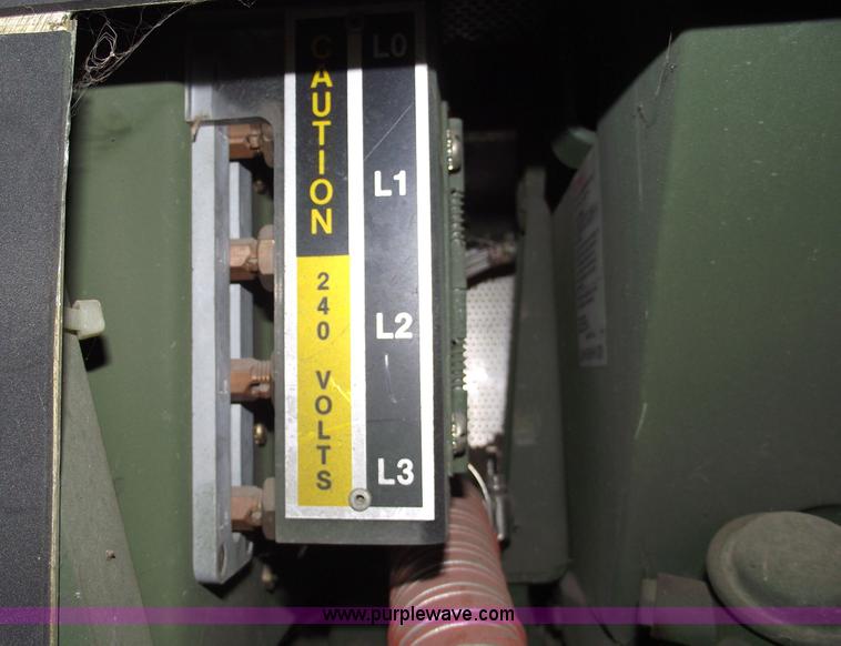 image for item 5538 Military diesel generator