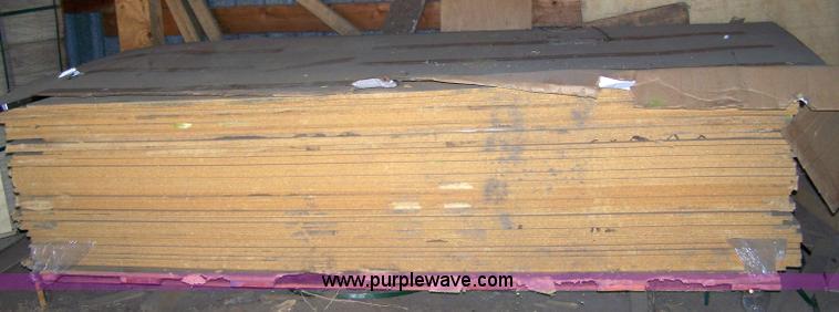 image for item 7323 63 pieces of 1/2" x 49" x 97" particle board