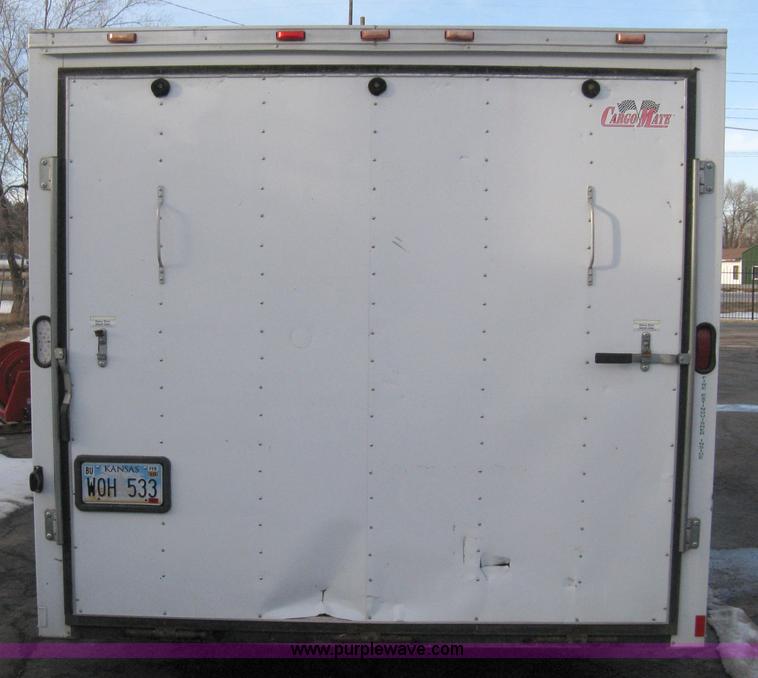 image for item 8186 2006 Cargo Mate cargo trailer